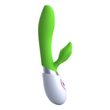 Rabbit Odeco, зеленый, Вибратор со стимуляцией клитора и точки G