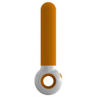 Odeco O-zone, оранжевый, Гладкий и прямой вибратор точки G