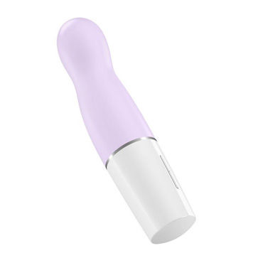 Ovo D3 Мини-вибратор, бело-розовый - 7 режимов вибрации - купить в секс шопе