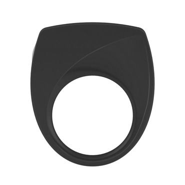 Ovo B6 Эрекционное кольцо, черное, С виброэлементом