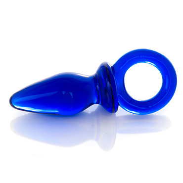 Sexus Glass анальная пробка, синяя
