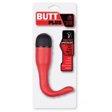 NMC Anal Toys Butt Plus, красный - фото, отзывы