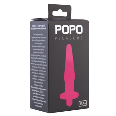 ToyFa Popo Pleasure Анальная вибропробка 12,1 см - фото, отзывы