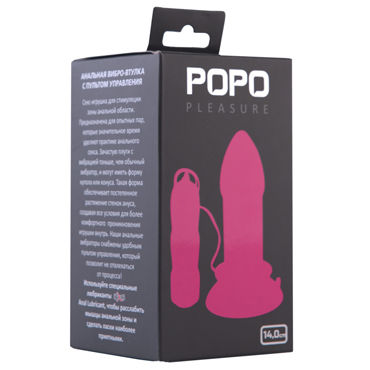 ToyFa Popo Pleasure Анальная вибровтулка 11,9 см - фото, отзывы