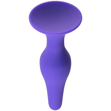 Toyfa A-toys Butt Plug, фиолетовая - Анальная пробка большая - купить в секс шопе