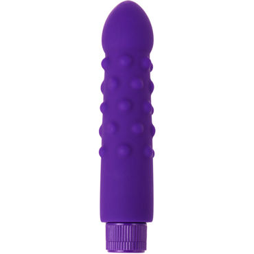Toyfa A-toys Multi-speed Vibrator, фиолетовый, Вибратор покрытый пупырышками