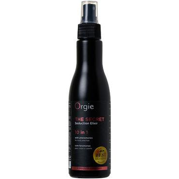 Orgie The Secret - 10 in 1, 150 мл, Увлажняющий спрей для тела и волос с феромонами