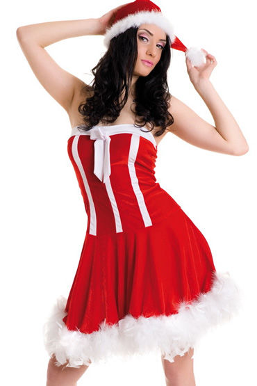 Erolanta Новогодний костюм, Наряд озорной миссис Санта