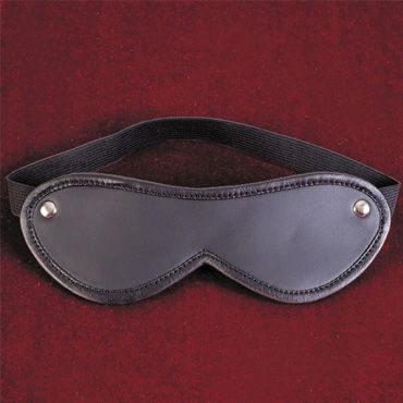 Toyfa-leather маска, черный, Из натуральной кожи