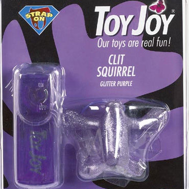 Toy Joy Clit Squirrel, фиолетовый, Вибростимулятор клитора
