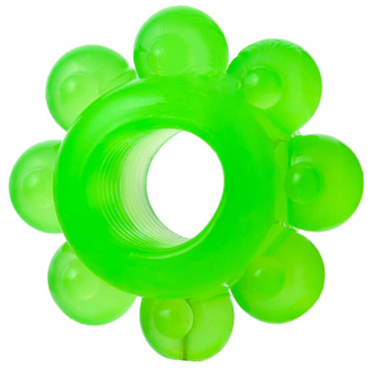 Toyfa Top Pleasure Set, зеленый - Набор колец на пенис - купить в секс шопе