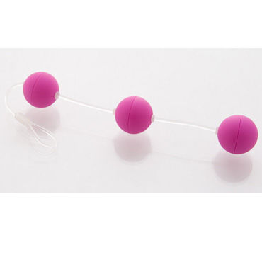 Sexus Funny Five шарики, фиолетовые, Для стимуляции анальных мышц