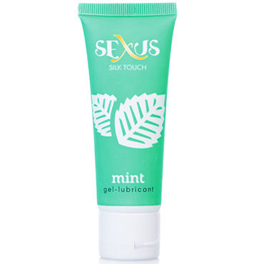 Sexus Silk Touch Mint, 50 мл, Увлажняющая гель-смазка с ароматом мяты