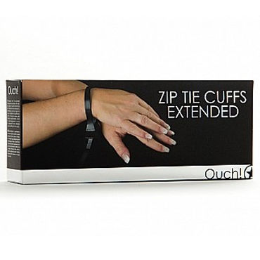 Ouch Zip Tie Cuffs Extended, Регулируемые наручники