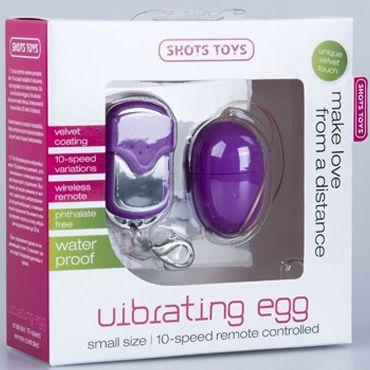Shots Toys Vibrating Egg Small, фиолетовый - фото, отзывы