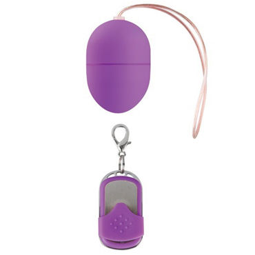 Shots Toys Vibrating Egg Small, фиолетовый, Виброяйцо с беспроводным управлением