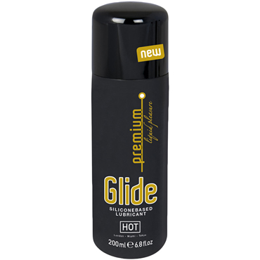 Hot Glide Premium, 200 мл, Интимный гель на силиконовой основе