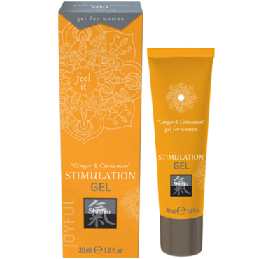 Shiatsu Stimulation Gel for women Ginger & Cinnamon, 30 мл