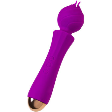 Toyfa Flovetta Hyacinth, фиолетовый, Вибромассажер с лепестками на головке