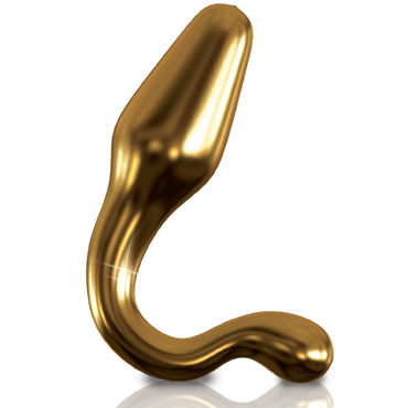 Pipedream Icicles Gold Edition G12 - Стеклянный анальный стимулятор - купить в секс шопе