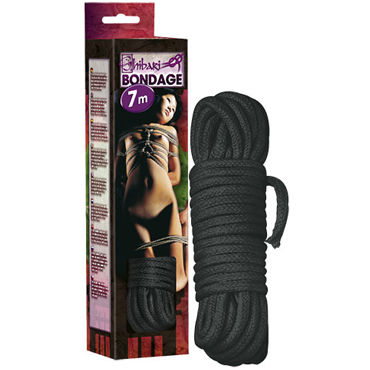 Orion Shibari Bondage Bondage Rope, черная
