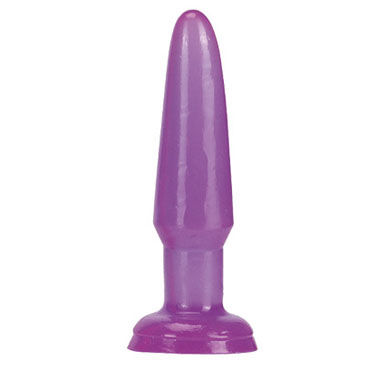 Gopaldas Mini Slim Butt Plug фиолетовый, Гелевая анальная пробка