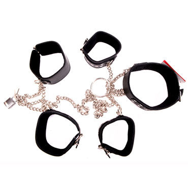 Podium комплект, Ошейник, наручники и поножи