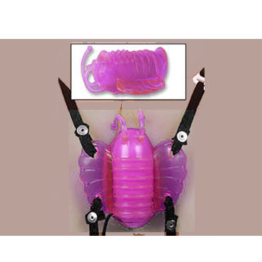 Gopaldas Butterfly Massager розовый, Клиторальный стимулятор с вибрацией