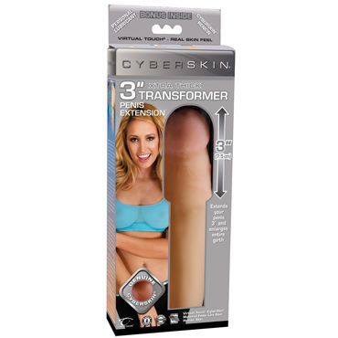 Topco Transformer Penis Extension, Насадка, удлиняющая пенис на 7.5 см