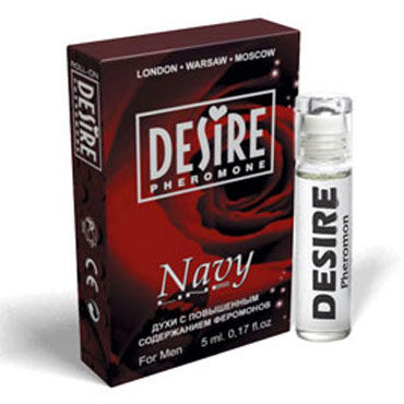Desire Navy №1, 5 мл, Духи с феромонами для мужчин