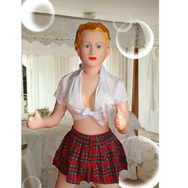 Pandora Кукла надувная Блондинка, С голосовым сопровождением