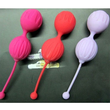 Pandora шарики вагинальные, розовые, Для тренировки внутренних мышц