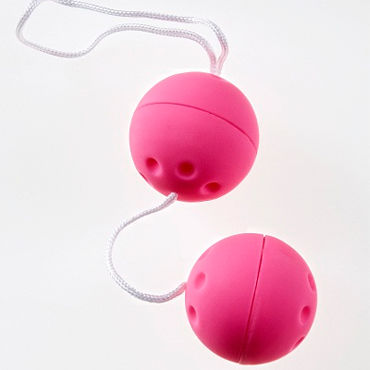 Sextoy шарики вагинальные, розовые, Для тренировки внутренних мышц