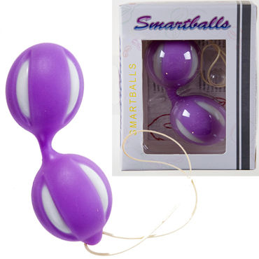 Sextoy Smart Balls, фиолетовый, Со смещенным центром тяжести