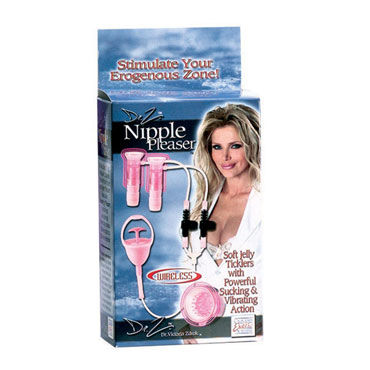 California Exotic Dr. Z Nipple Pleaser - Вакуумные присоски на соски - купить в секс шопе