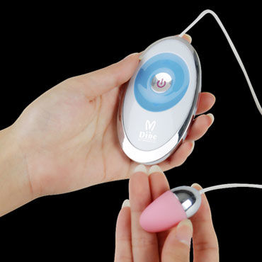 Dibe Egg Touch, розовое, Виброяйцо с сенсорным управлением