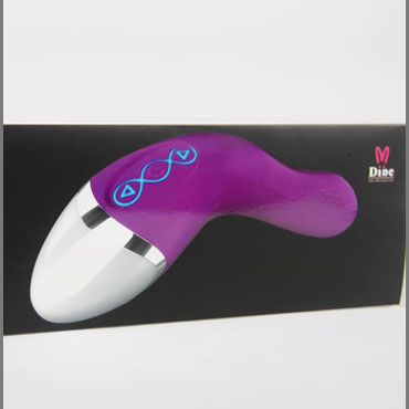 Dibe Mysterious Vibrator, фиолетовый - Вибратор изогнутой формы - купить в секс шопе