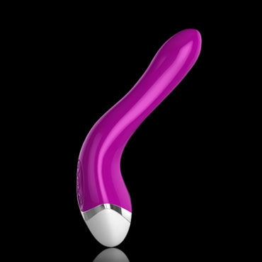 Dibe Mysterious Vibrator, фиолетовый, Вибратор изогнутой формы
