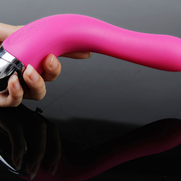 Dibe Mysterious Vibrator, розовый - Вибратор изогнутой формы - купить в секс шопе