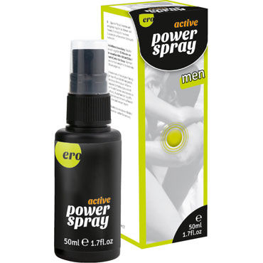 Hot Active Power Spray Men, 50мл, Спрей для мужчин, усиливающий эрекцию