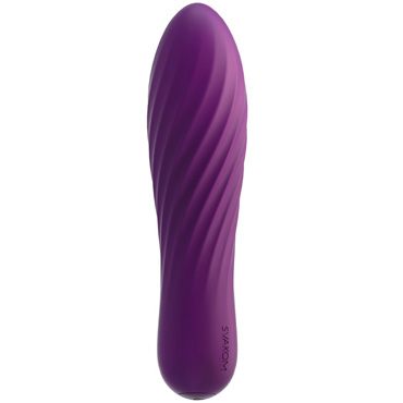 Svakom Tulip, фиолетовая, Мини вибратор для стимуляции эрогенный зон
