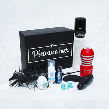 Pleasure Box Premium для Него, Набор для сексуальных экспериментов