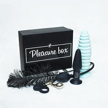 Pleasure Box Gold для М+М пар, Набор для сексуальных экспериментов