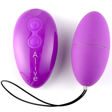 Alive Magic Egg 2.0, фиолетовое, Вагинальное яйцо с пультом управления