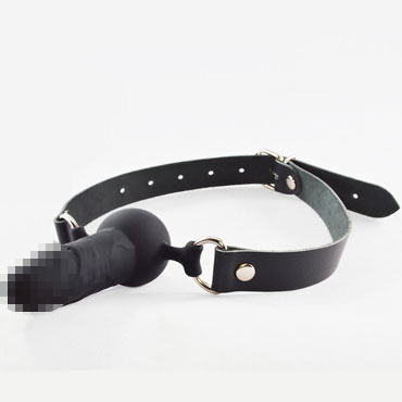 Sitabella Кляп шар-фаллос силиконовый, черный Sitabella Кляп шар-фаллос силиконовый, черный