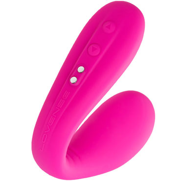 Lovense Dolce, розовый, Вибростимулятор для пар с управлением со смартфона