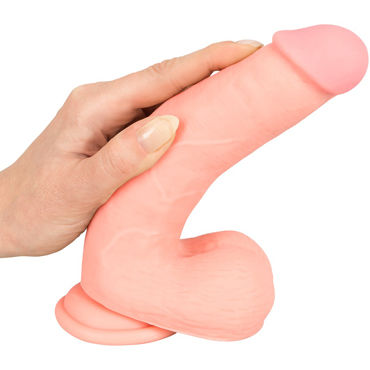 You2Toys Medical Silicone Dildo 20см, телесный - подробные фото в секс шопе Condom-Shop