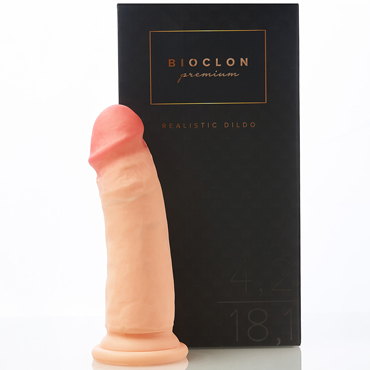 Bioclon Premium Реалистичный фаллоимитатор 18 см, телесный