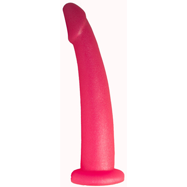 Биоклон Реалистичный фаллоимитатор 18 см, розовый, Для стимуляции простаты или вагинальной стимуляции