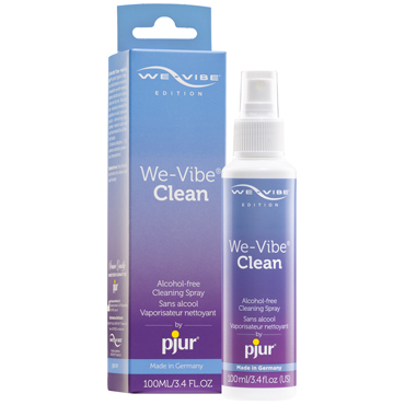 pjur We-Vibe Clean, 100 мл, Спрей для очистки игрушек